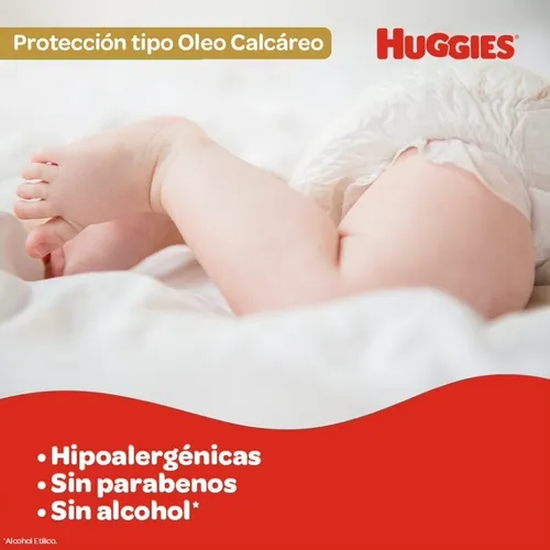 Huggies Toallitas Húmedas Con Oleo Calcareo Deluxe 3 Packs X 80 Unidades
